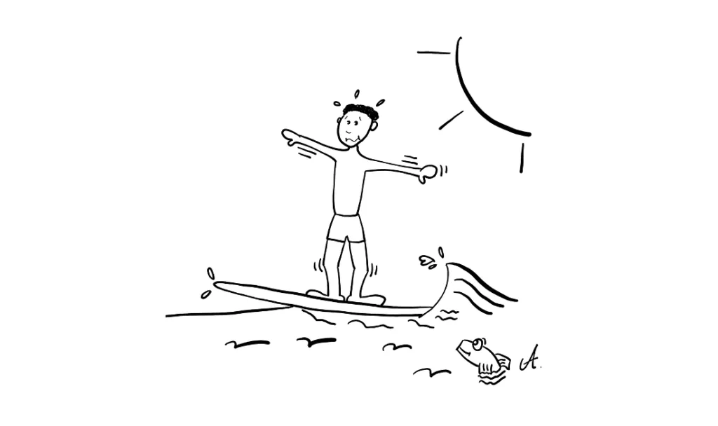 Whoohoo, first ride ever!